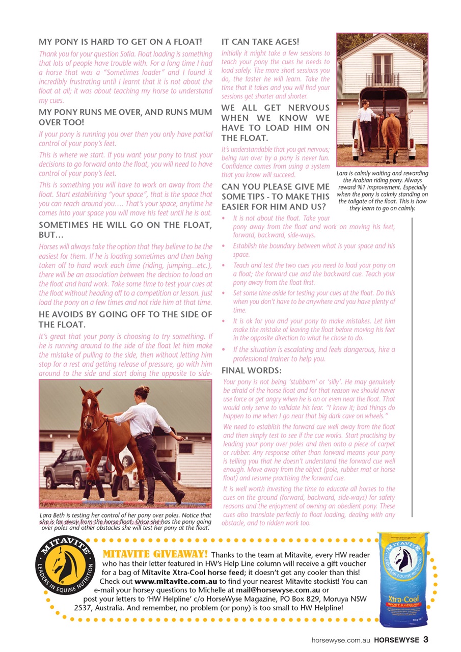 HorseWyse Magazine Preview Pages