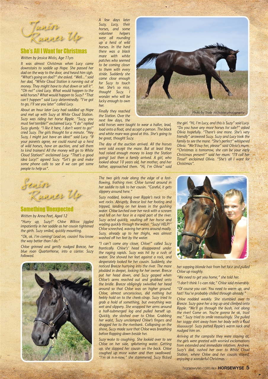 HorseWyse Magazine Preview Pages