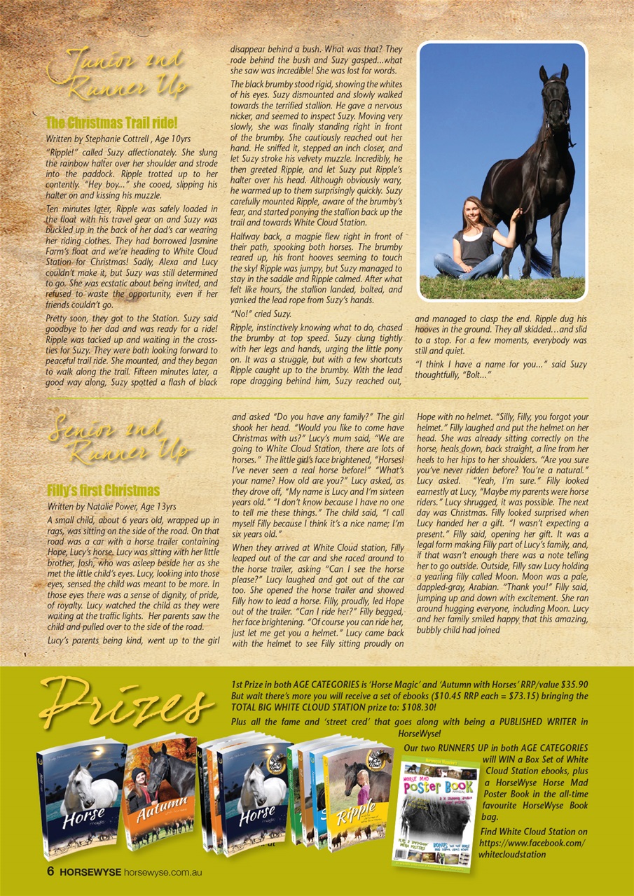 HorseWyse Magazine Preview Pages