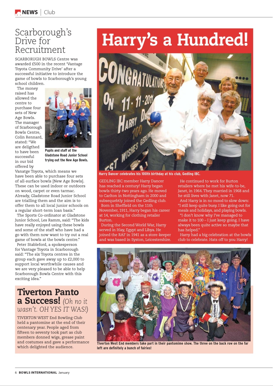 Bowls International Preview Pages