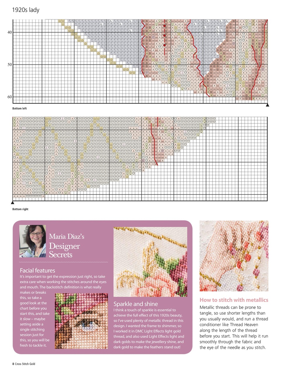 Cross Stitch Gold Preview Pages
