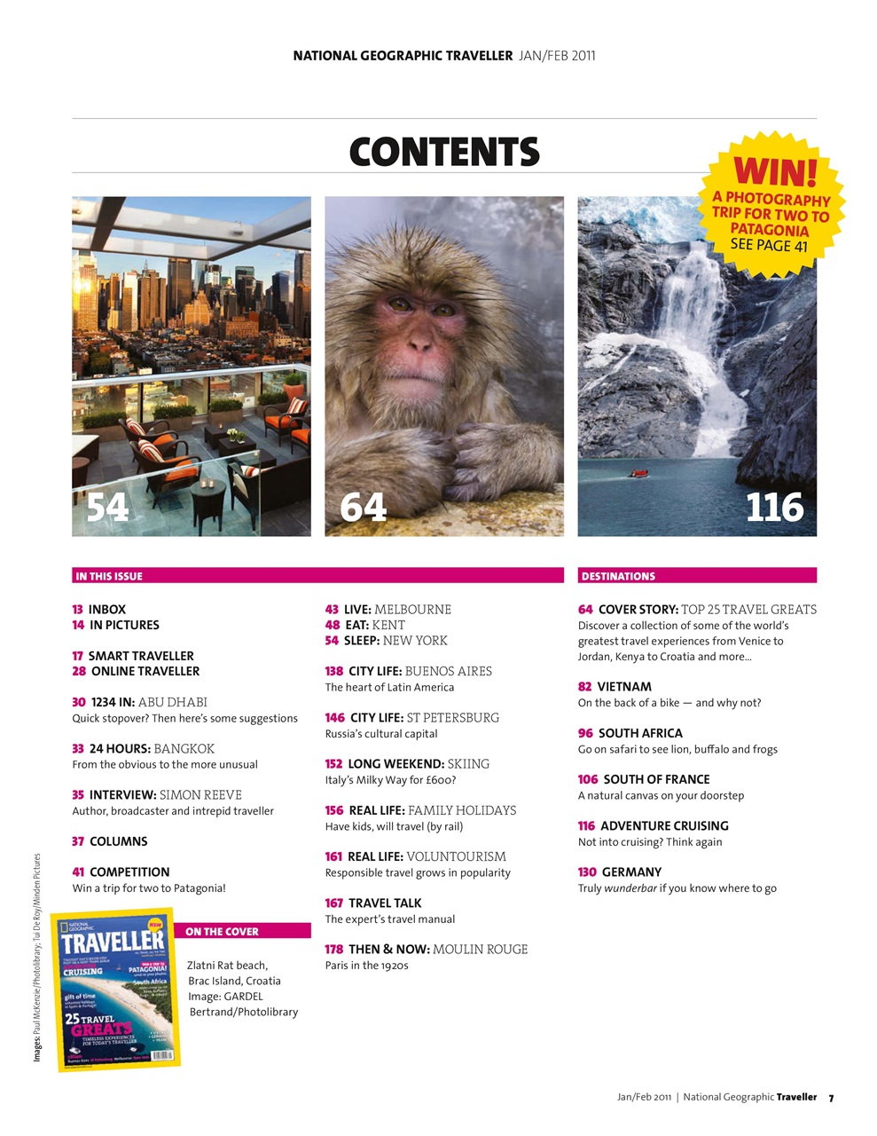 National Geographic Traveller UK Preview Pages