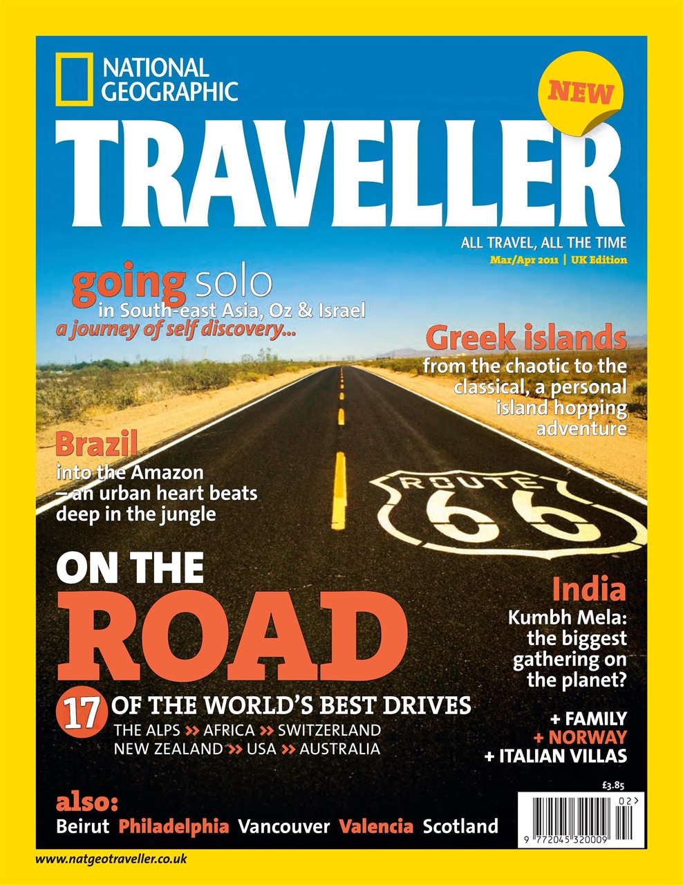 National Geographic Traveller UK Preview Pages