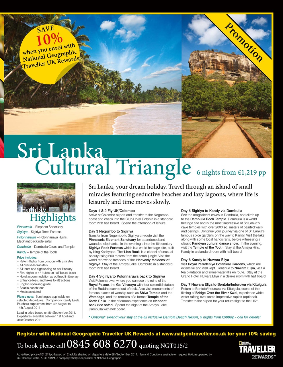 National Geographic Traveller UK Preview Pages