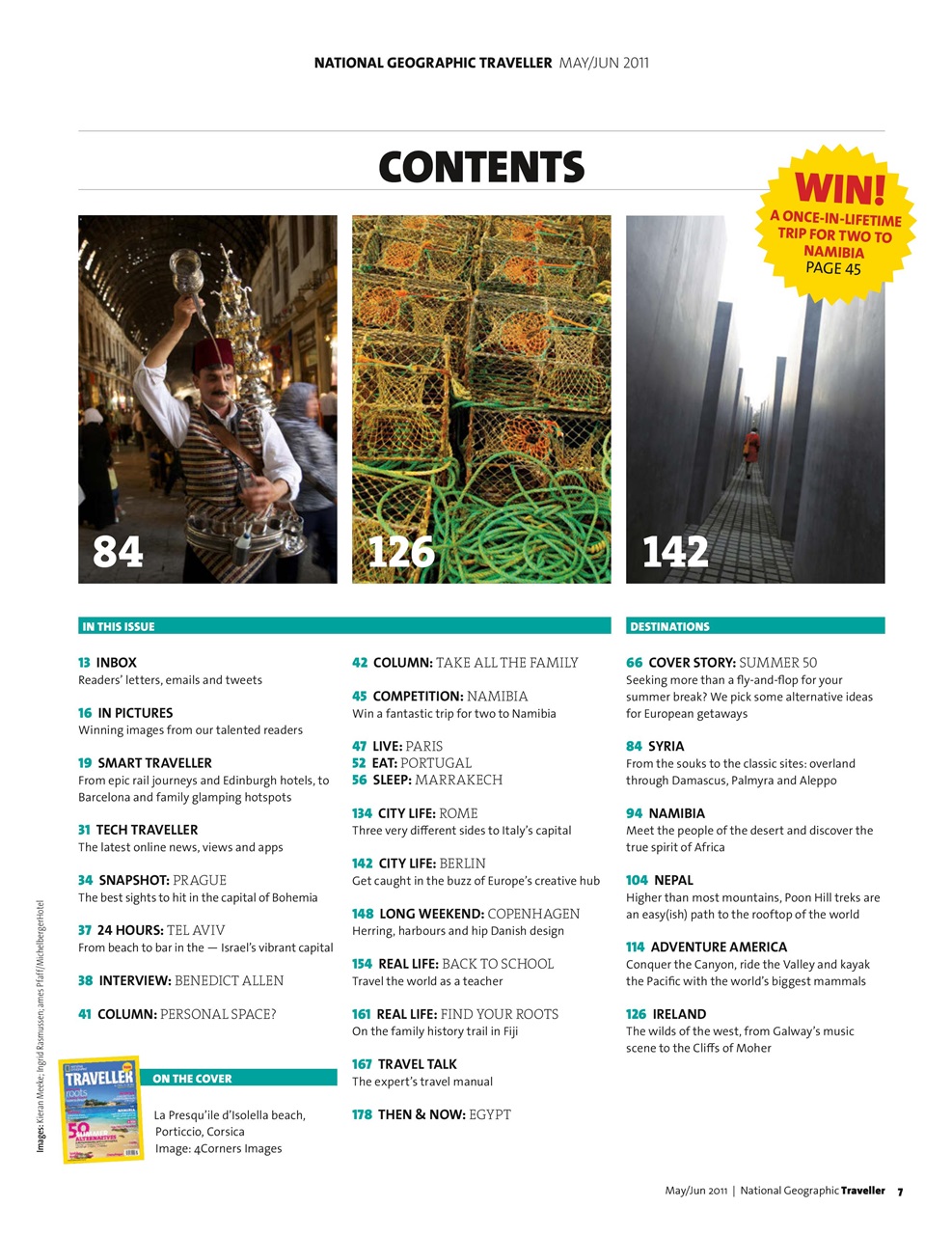 National Geographic Traveller UK Preview Pages