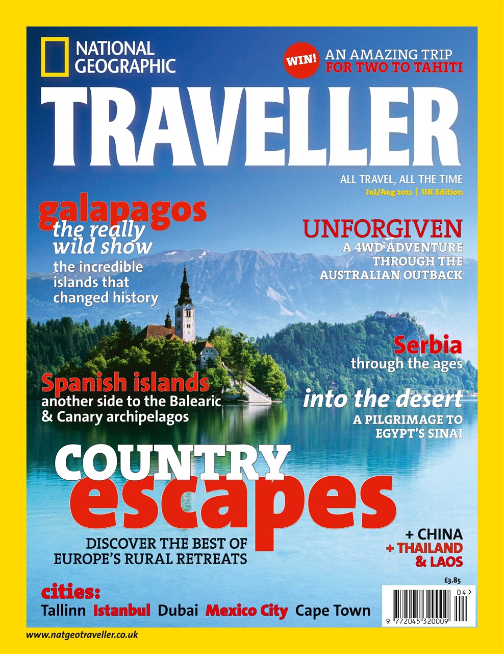National Geographic Traveller UK Preview Pages