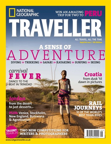 National Geographic Traveller (UK) issue Sept/Oct 2011