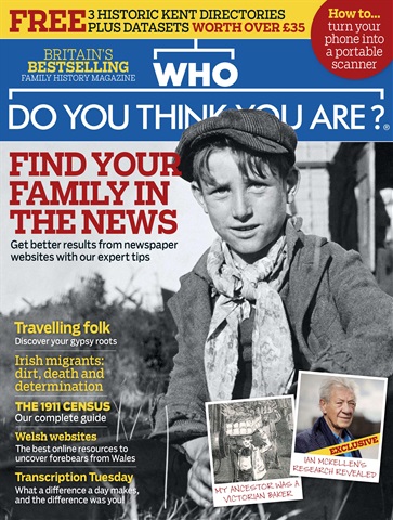 Who Do You Think You Are? issue March 2017