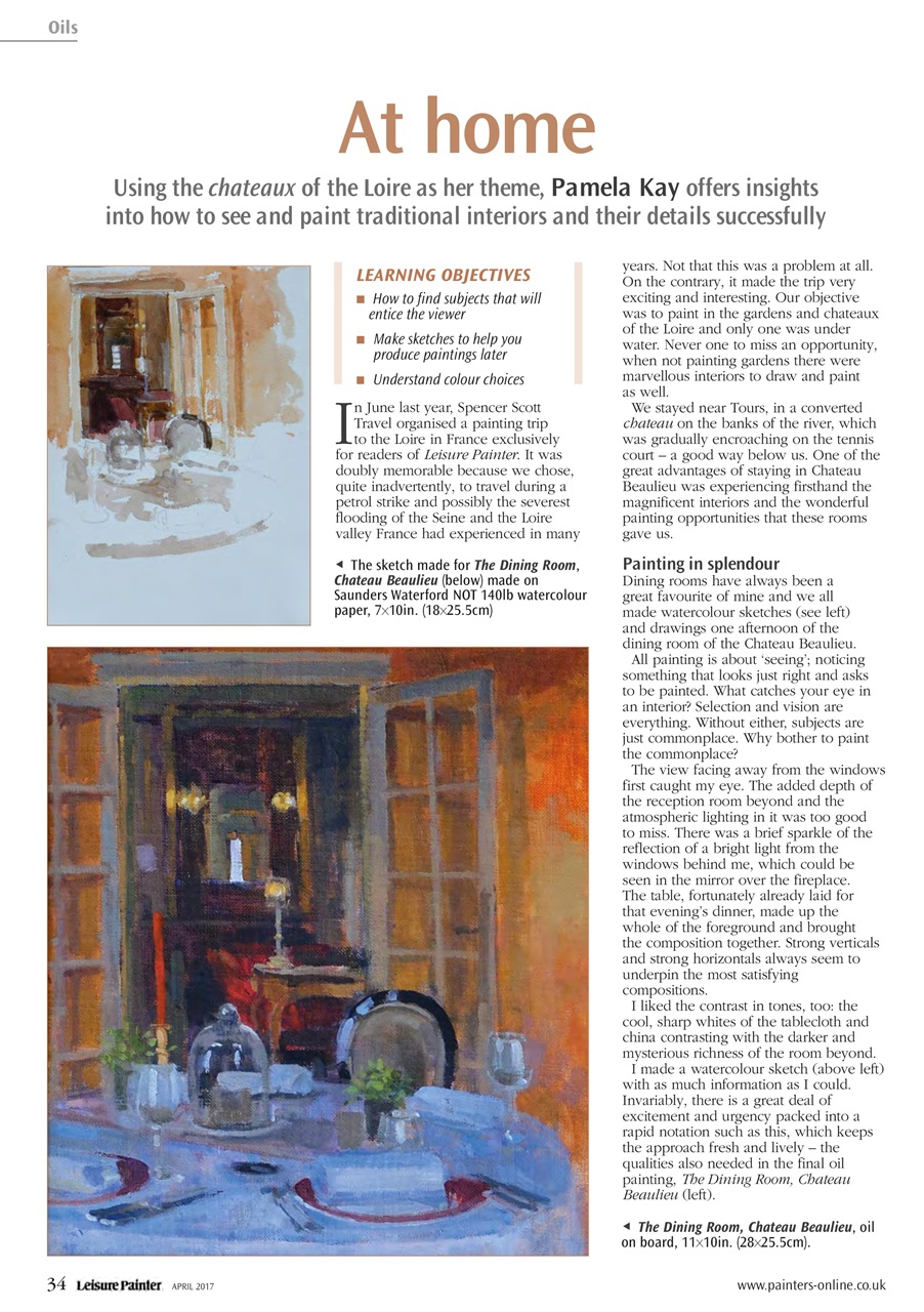 Leisure Painter & The Artist Preview Pages