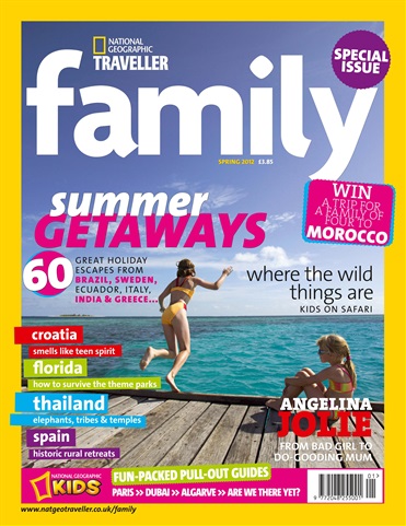 National Geographic Traveller UK issue Family Spring 2012