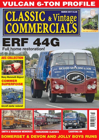 Classic & Vintage Commercials issue Vol. 22 No. 7 ERF 44G 
