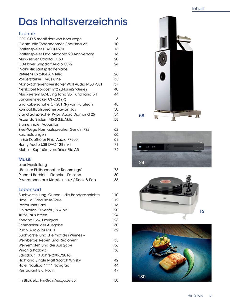 HiFi Stars Magazin Preview Pages