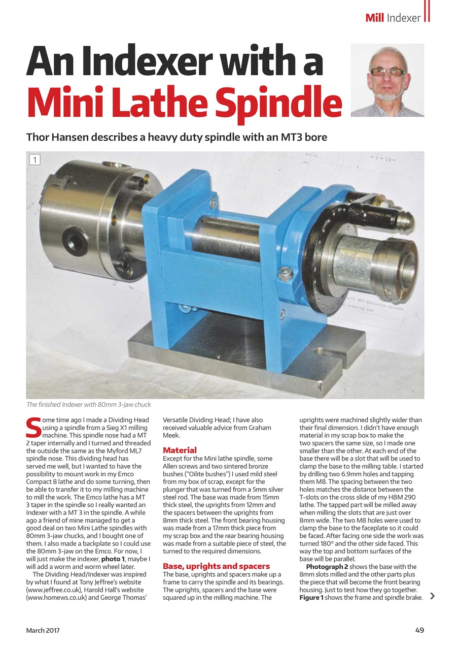 Model Engineer & Workshop Magazine Preview Pages