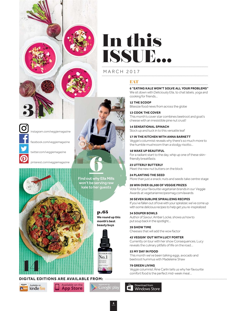Veggie Magazine Preview Pages