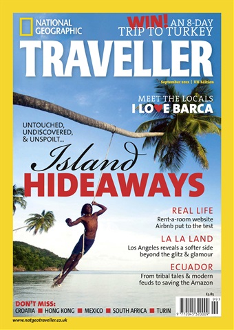 National Geographic Traveller (UK) issue September 2012