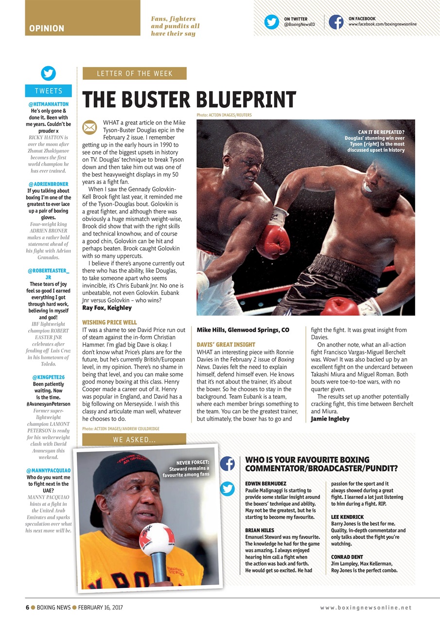 Boxing News Preview Pages