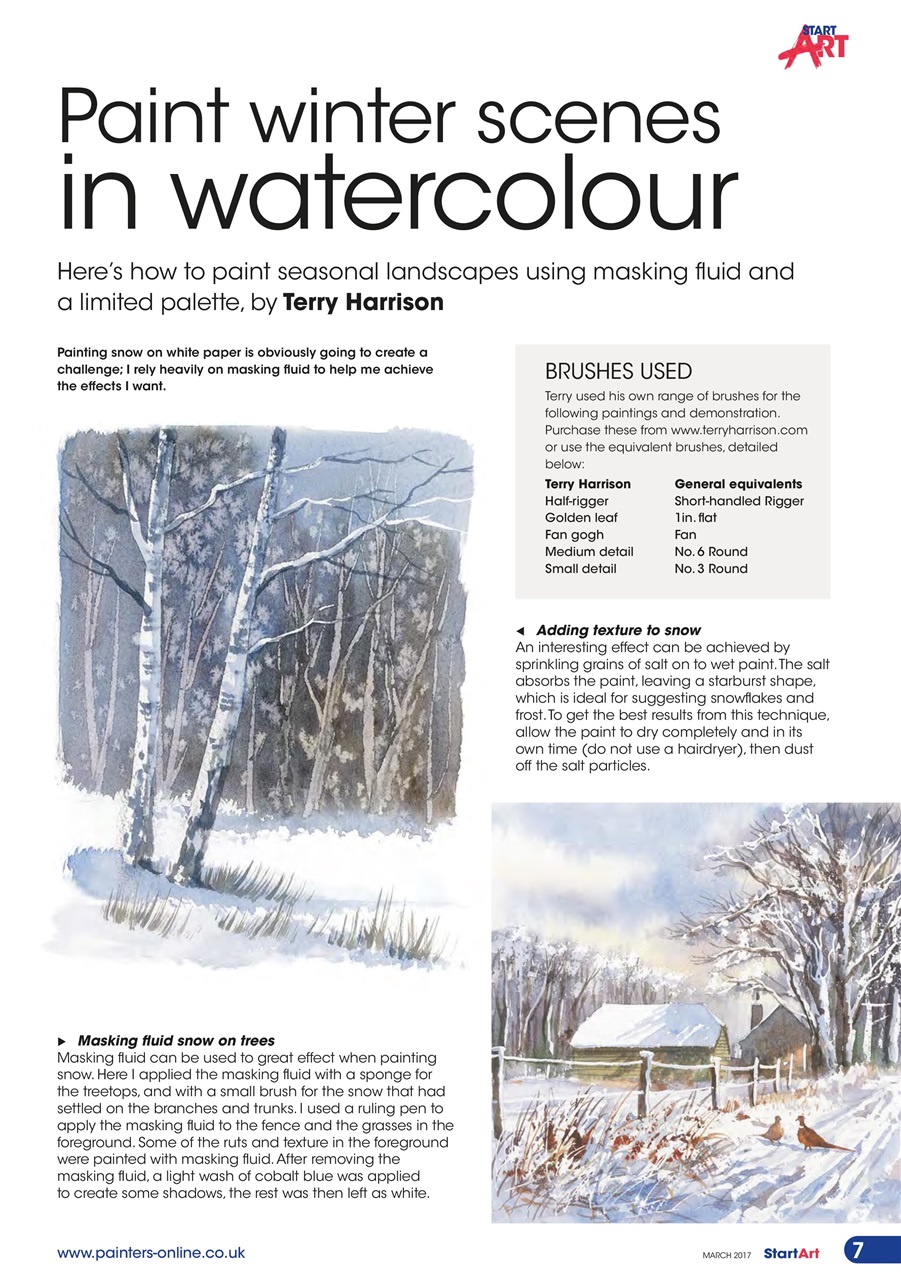 Start Art Preview Pages