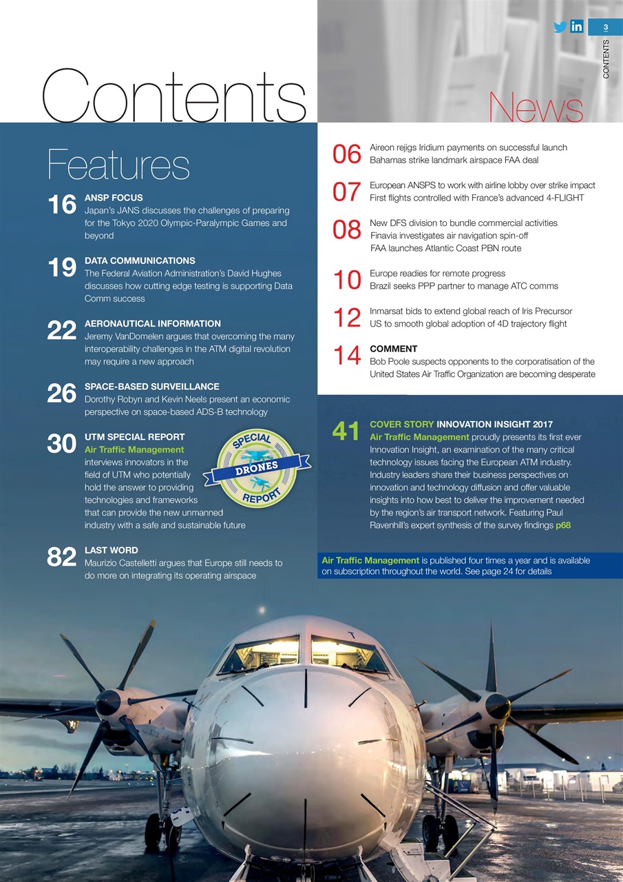 Air Traffic Management Preview Pages