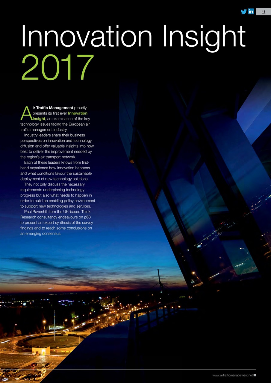 Air Traffic Management Preview Pages