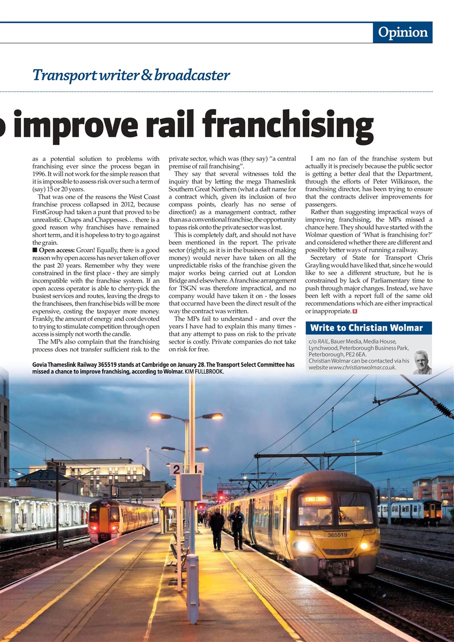 Rail Preview Pages