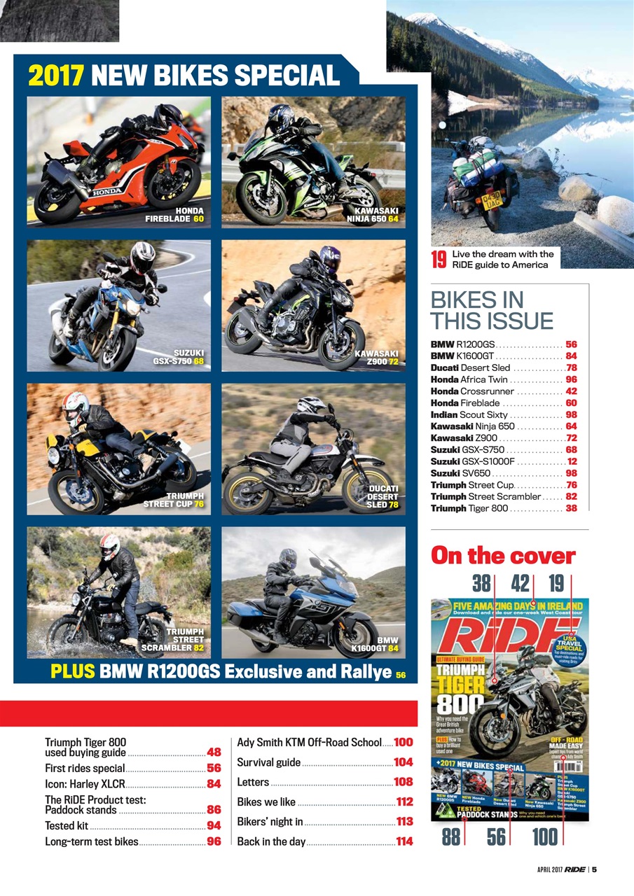 Ride Preview Pages