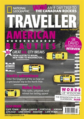 National Geographic Traveller (UK) issue March 2013