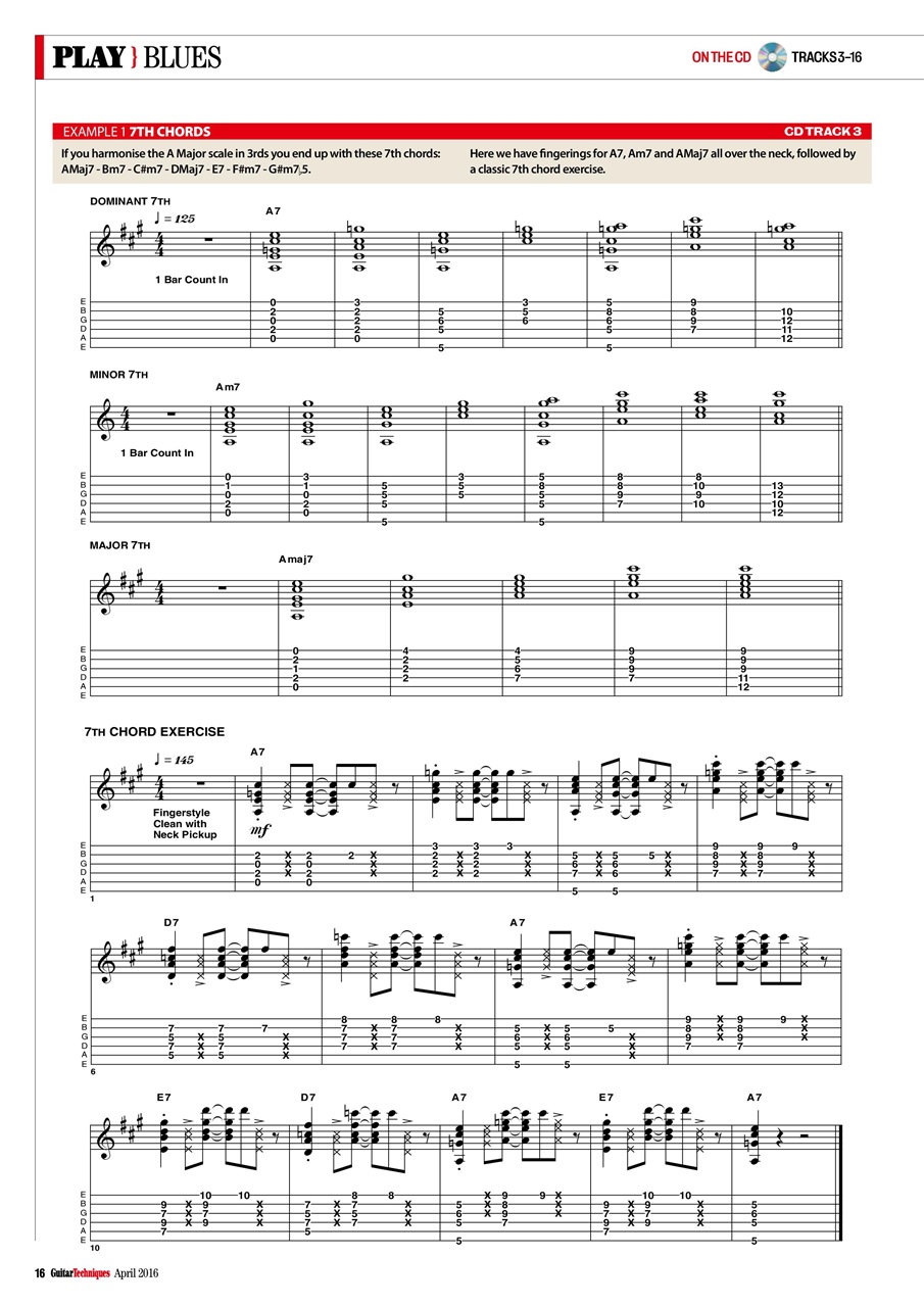 Guitar Techniques Preview Pages