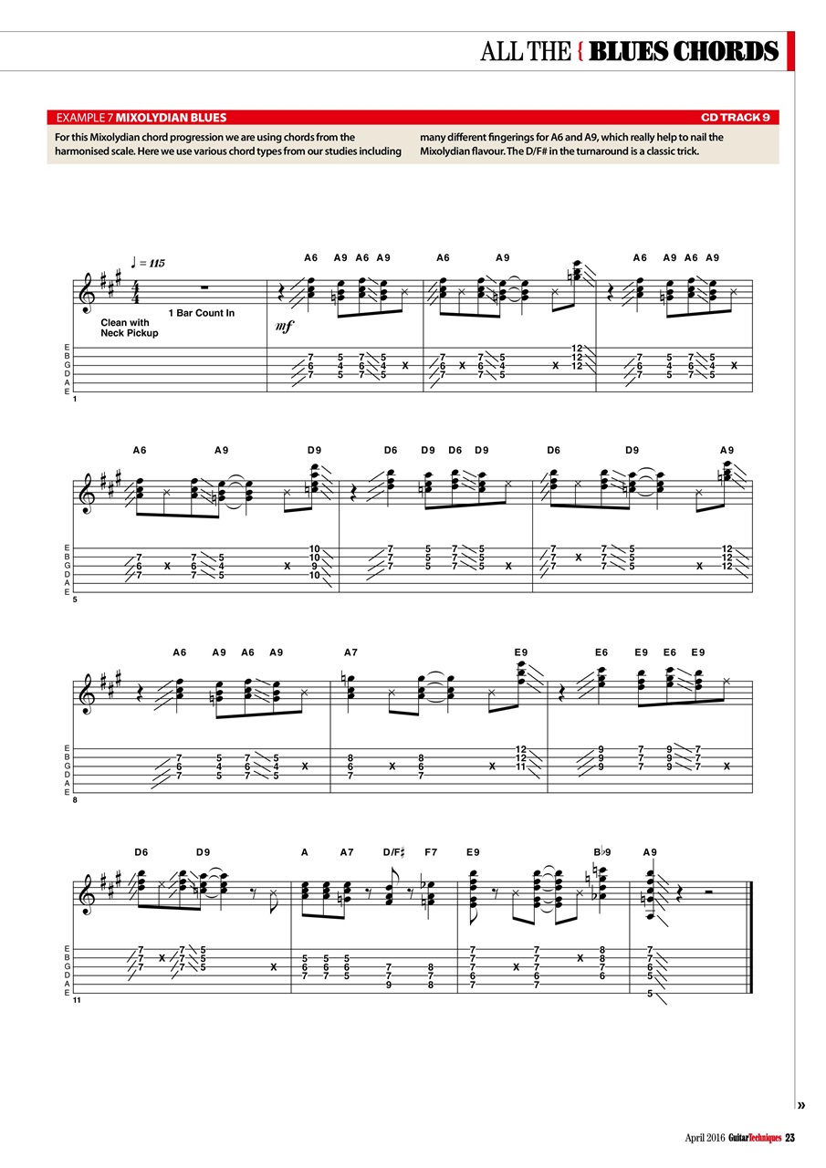 Guitar Techniques Preview Pages