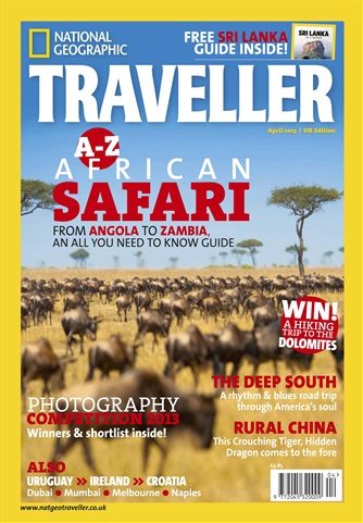 National Geographic Traveller (UK) issue April 2013
