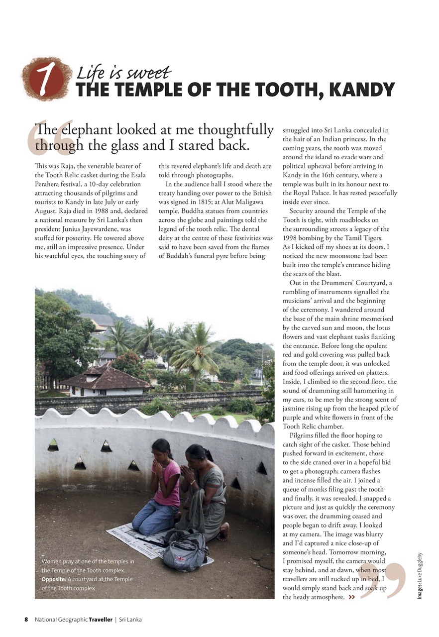 National Geographic Traveller UK Preview Pages