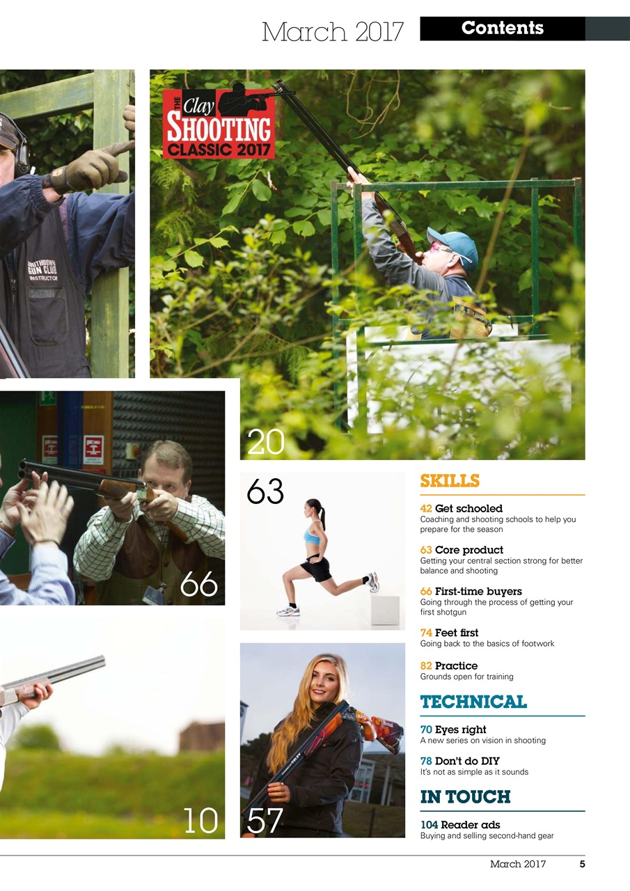 Clay Shooting Preview Pages