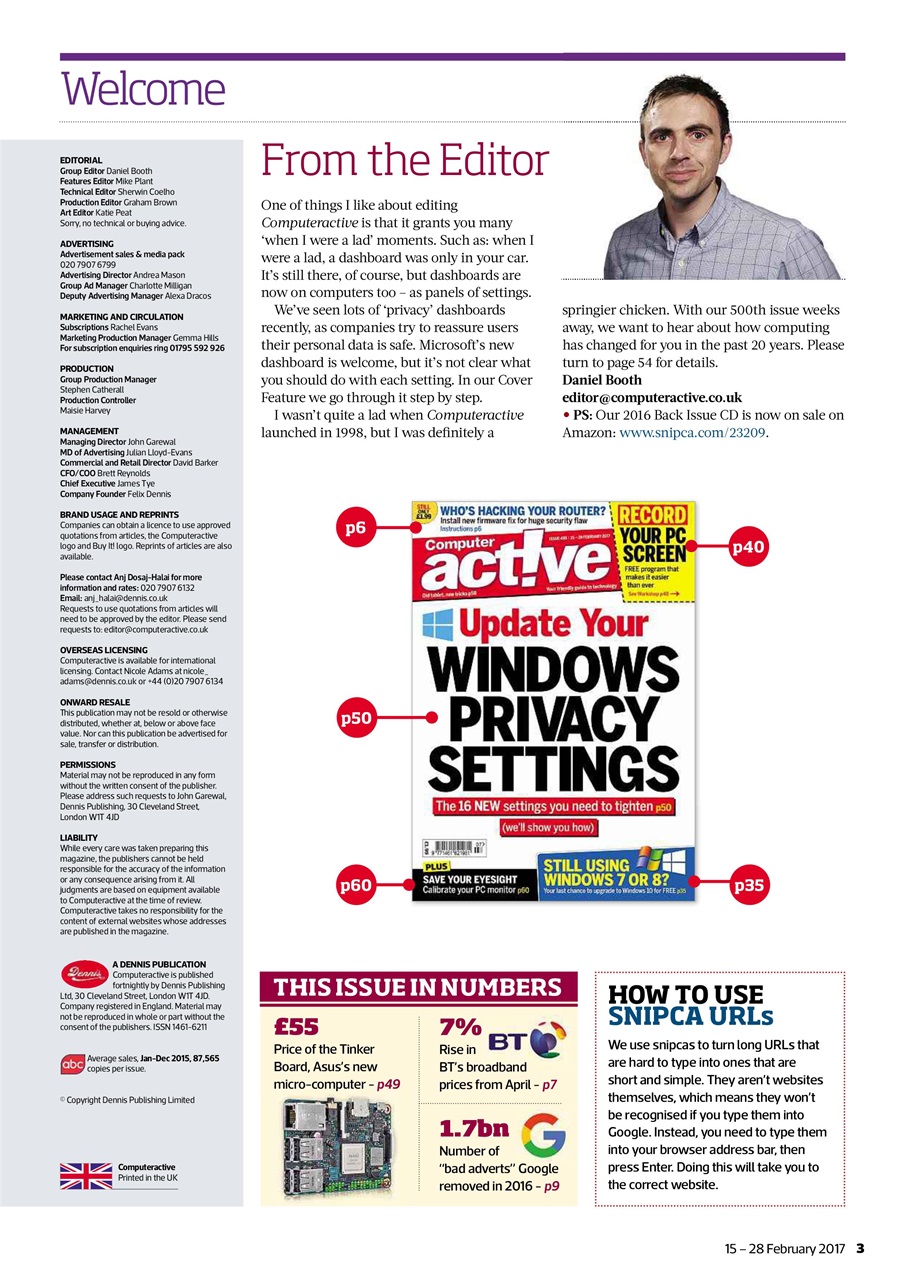 Computer Active Preview Pages