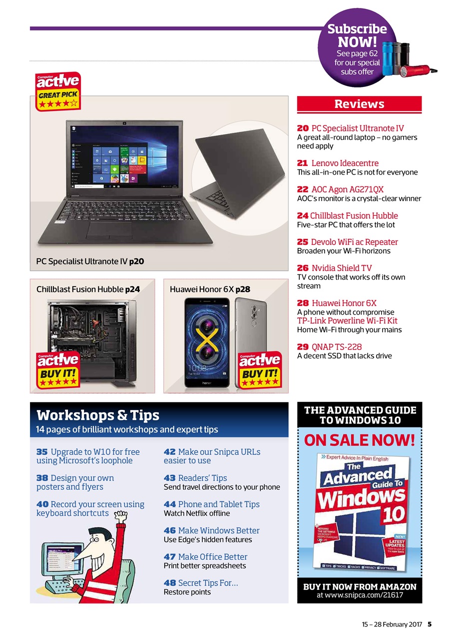 Computer Active Preview Pages