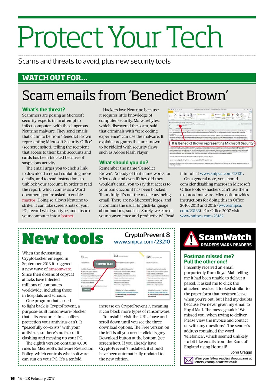 Computer Active Preview Pages