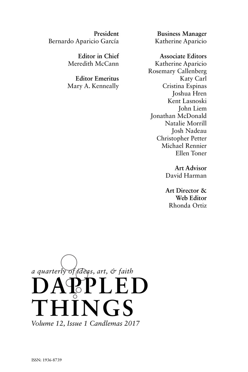 Dappled Things Preview Pages