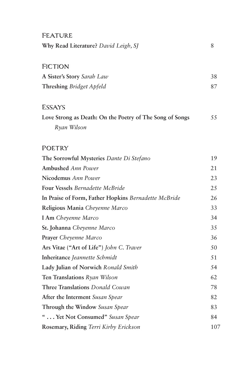 Dappled Things Preview Pages