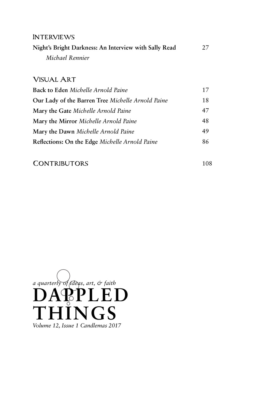 Dappled Things Preview Pages