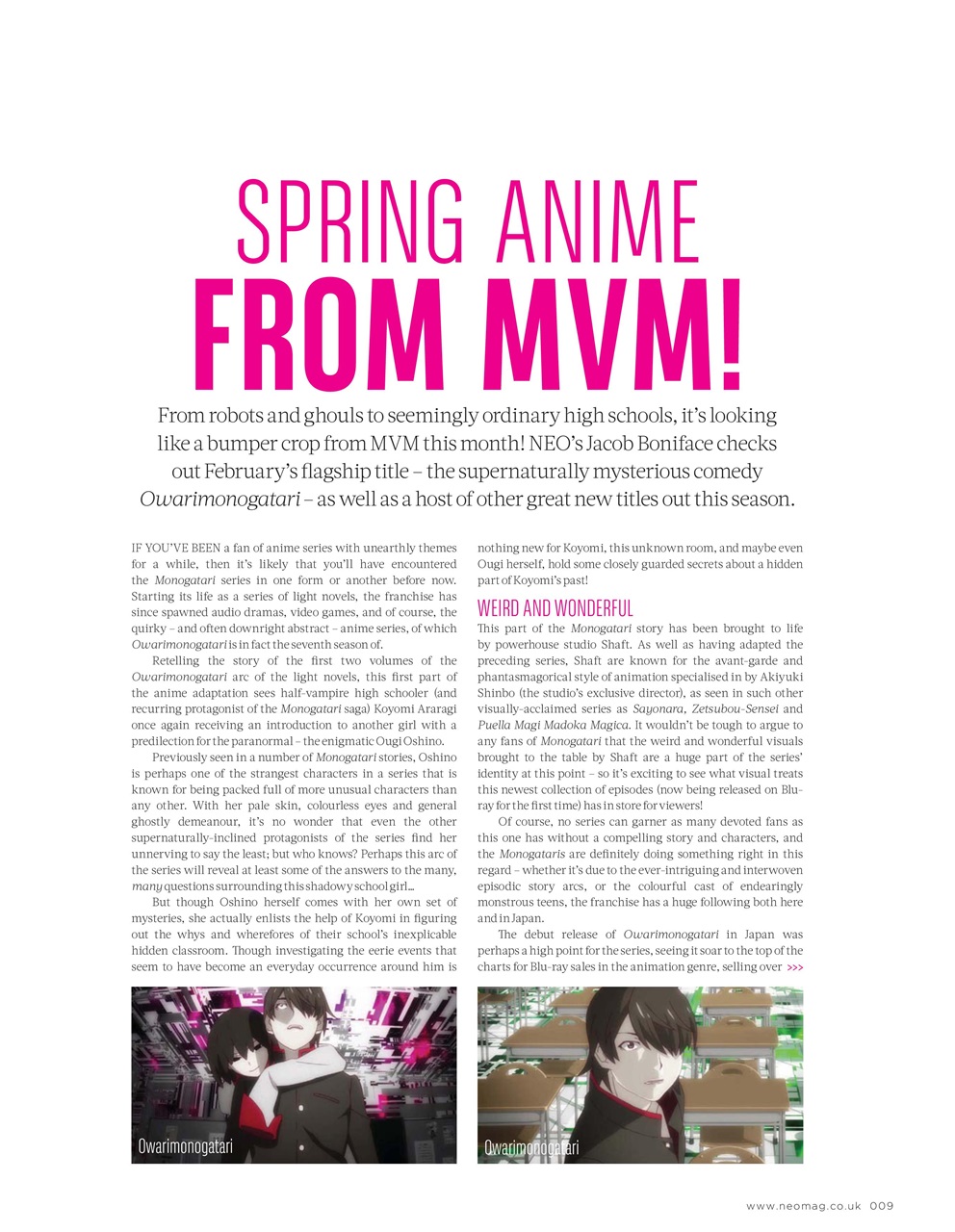 NEO Magazine Preview Pages