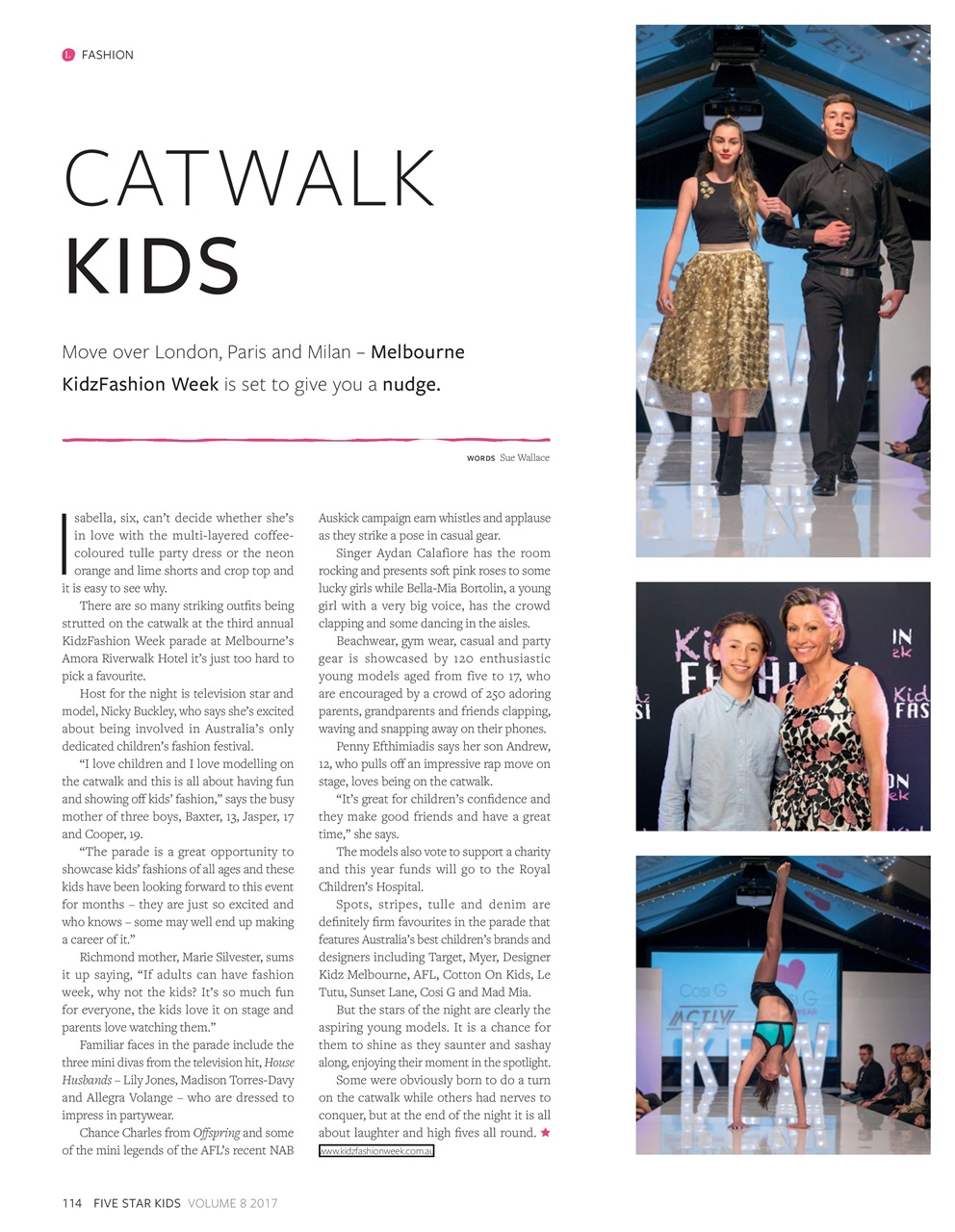 Five Star Kids Preview Pages