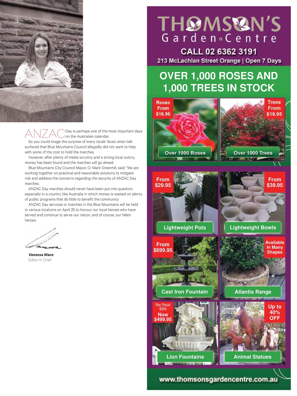 Blue Mountains Life Preview Pages