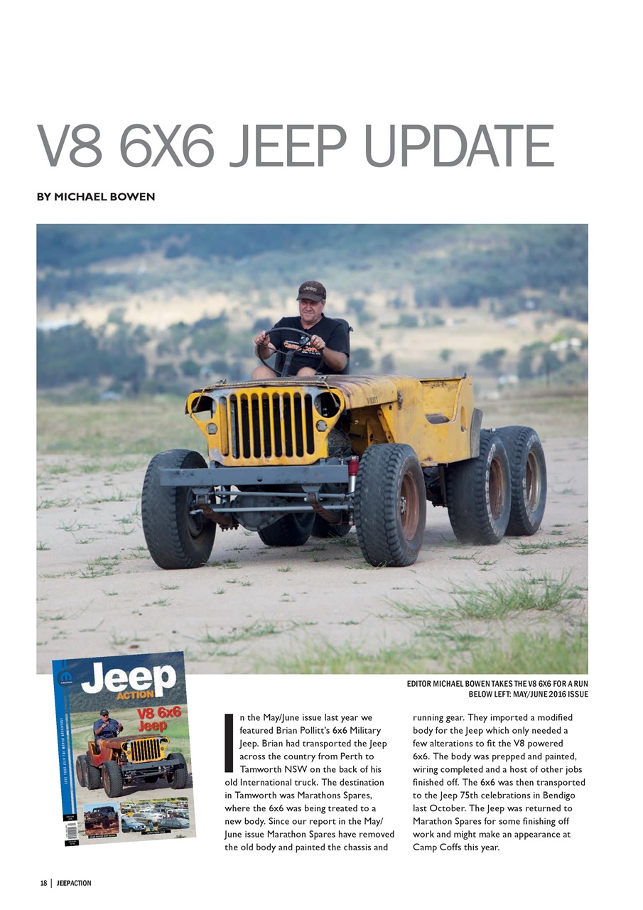 Jeep Action Preview Pages