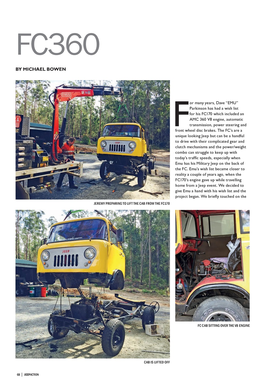 Jeep Action Preview Pages