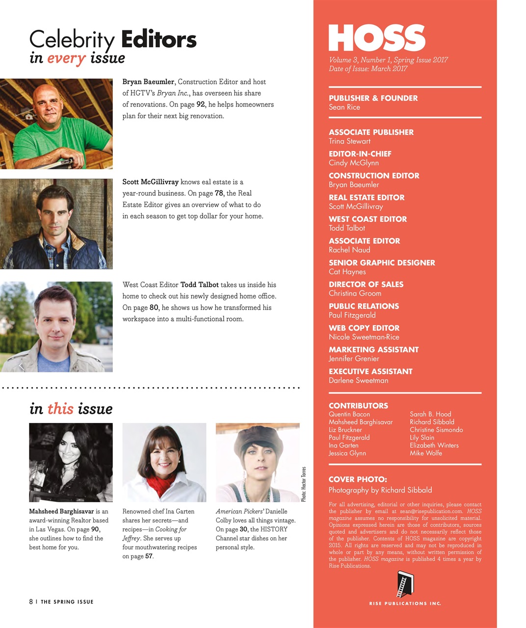 HOSS Magazine Preview Pages