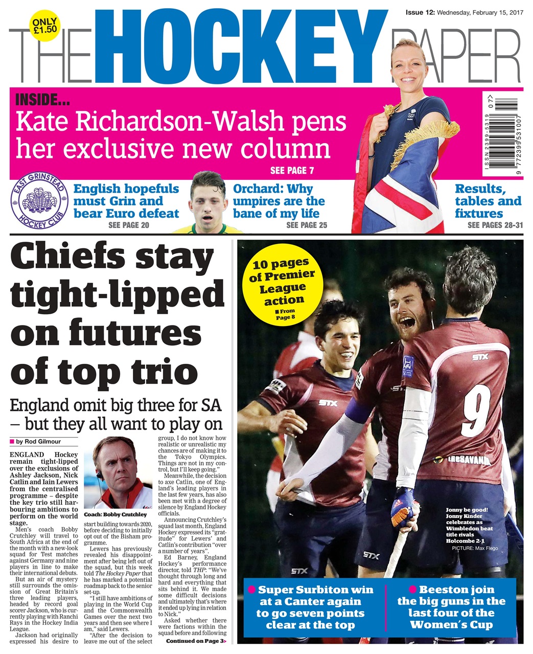 The Hockey Paper Preview Pages