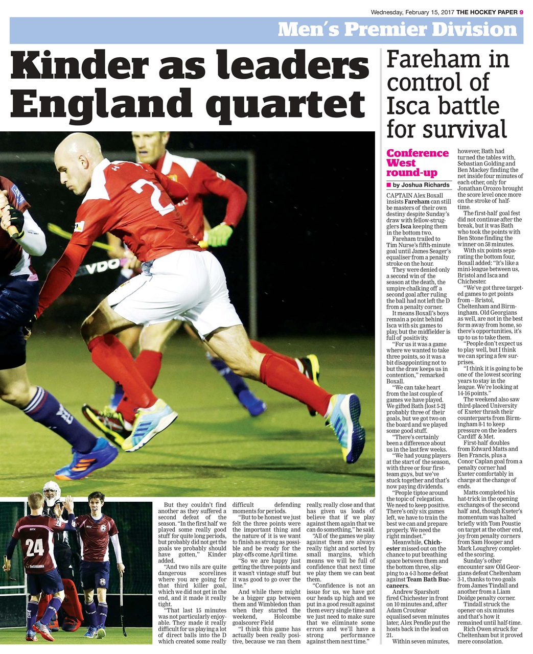 The Hockey Paper Preview Pages