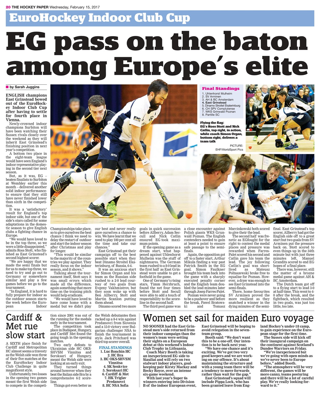 The Hockey Paper Preview Pages