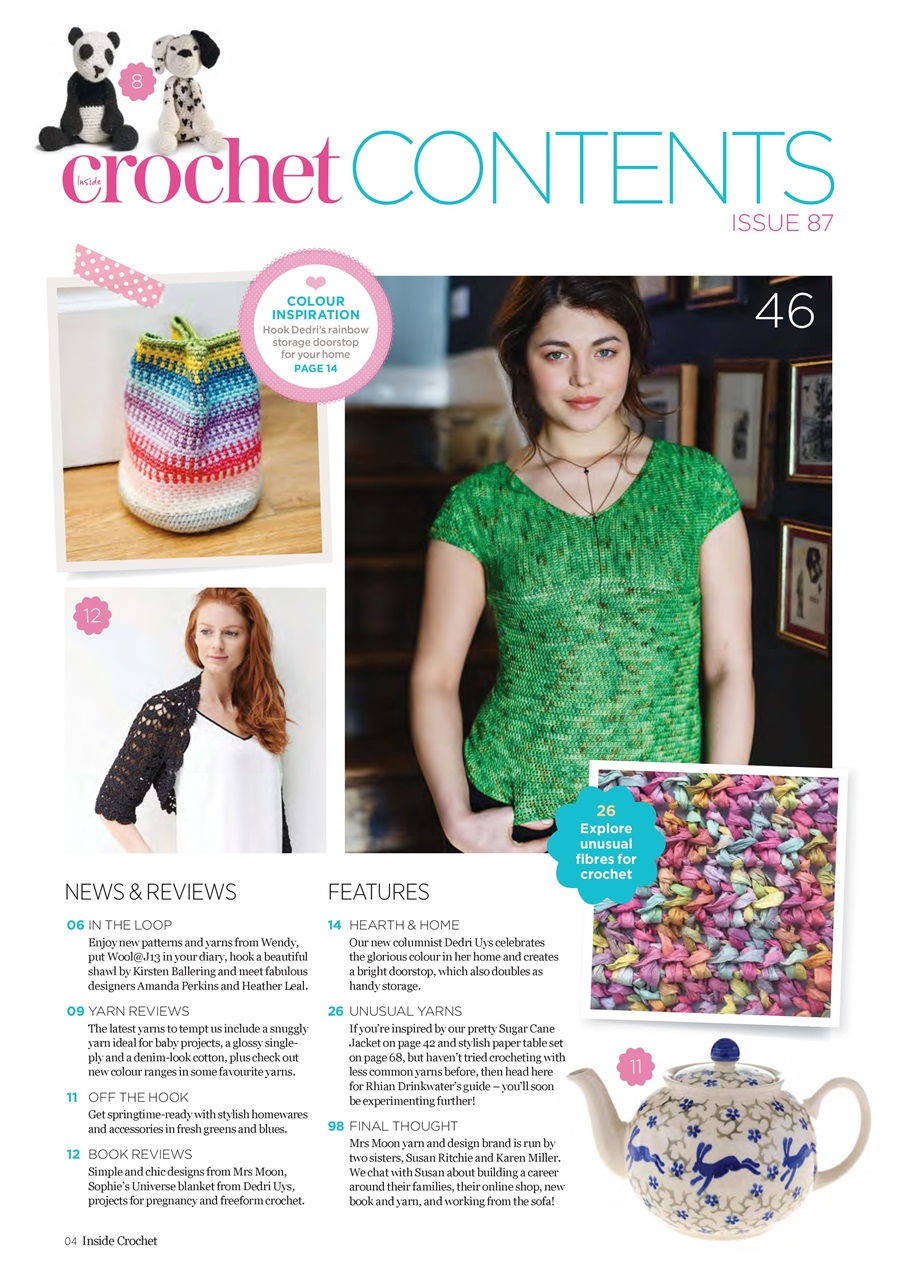 Inside Crochet Preview Pages