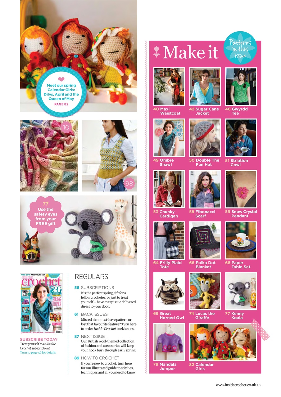 Inside Crochet Preview Pages