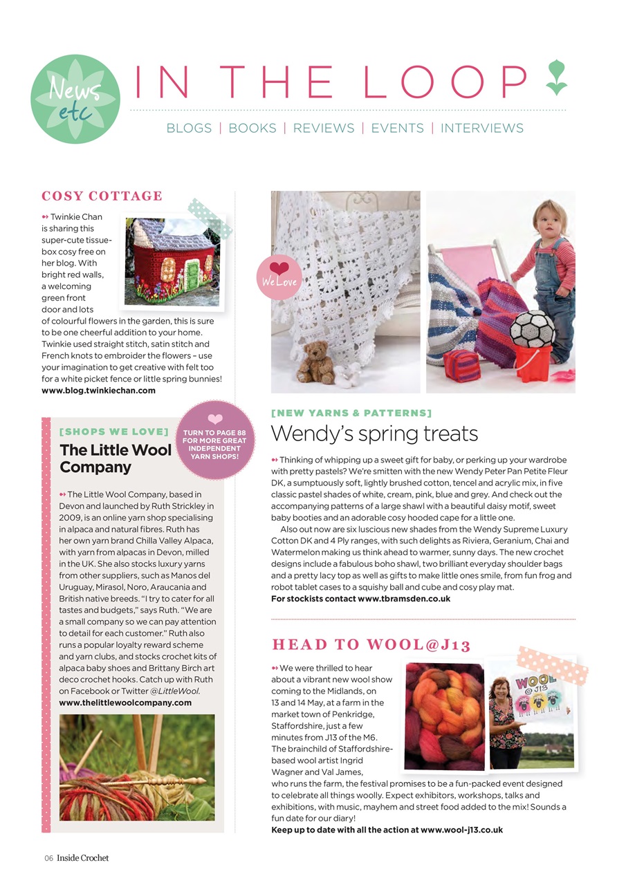 Inside Crochet Preview Pages