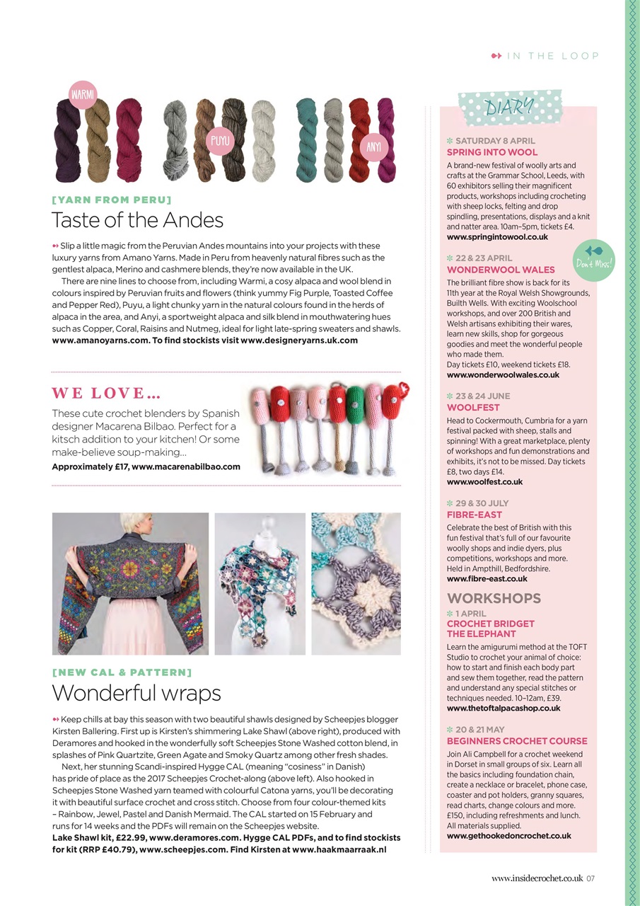 Inside Crochet Preview Pages